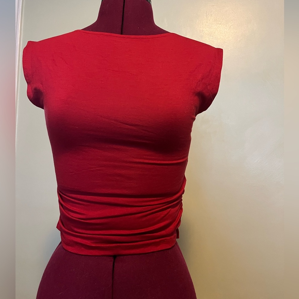 Nasty Gal NWT Cut Out Back Top